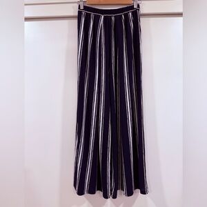 Bar III Navy and White Striped Pants